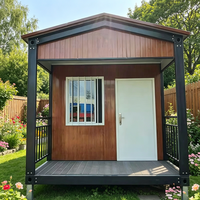 Maison conteneur préfabriquée en acier de 20 pieds et 40 pieds, bureau mobile, villa préfabriquée pour usage extérieur, panneau sandwich