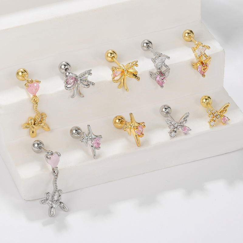 Hot Selling Fashion Geometric Ear Studs