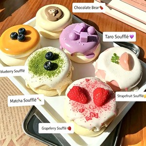 Jouet Squishy en forme de fruit QY, OEM ODM, jouet sensoriel anti-stress à remontée lente, forme personnalisée - Product Image 1