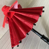 Mini parapluie en papier artisanal chinois en bambou, accessoire de décoration cadeau