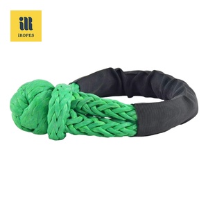 003 Iropes Corde à nœud à boucle d'insertion résistante à l'abrasion personnalisée UHMWPE <span class=keywords><strong>Manille</strong></span> souple avec manchon en polyester protégé - Product Image 5