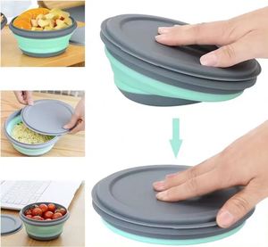 Custom Silicone Lunch <b>Box</b> Set Portable Insulated Heated Office/School Kid/Adult Accessory Cute Design for Girls and Boys - Product Image 2