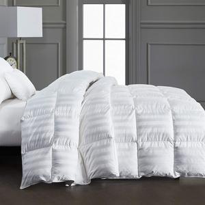 Couette matelassée, ensemble de couette simple/grand lit/très grand lit, couette d'hôtel, literie personnalisée, vente en gros, couette en duvet de canard rayée - Product Image 1