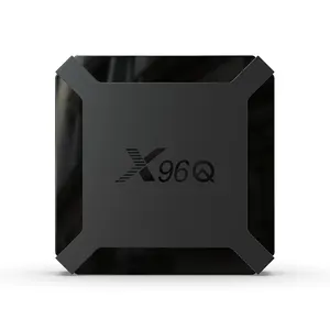 TV Box Android 9.0 X96q 2Gb 16Gb, Tv Box Cerdas Android 10 HD 4K Internet, Pemutar Media Cerdas