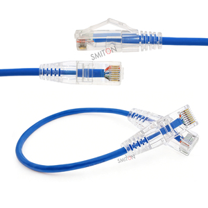 Échantillon Gratuit Câble <span class=keywords><strong>Ethernet</strong></span> Cat6 en Cuivre Ultra-Fin PVC UTP RJ45 (Options 1m/5m) - Product Image 4