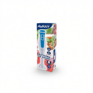 Batidora de mano Avant 400W 2 velocidades con jarra de 500 ml blanca y azul - Product Image 3