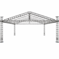 Venta Directa de Estructuras de Aluminio para Escenarios de Eventos al Aire Libre, Diseño Personalizado Gratuito, Sistema de Iluminación para DJ