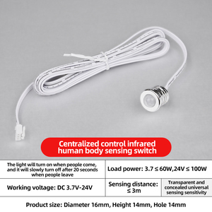 12V 24V 5A LED cảm ứng cảm biến chuyển đổi điều khiển Quy Nạp Thiết bị chuyển mạch cho tủ tủ đồ nội thất bằng gỗ - Product Image 2