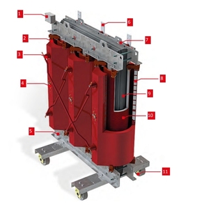 Điện áp trung áp thấp 500kva 250kva nhựa Epoxy cách nhiệt khô-Loại biến áp - Product Image 5
