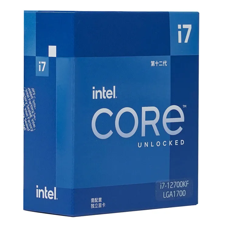 Intel Core i7-12700KF/12700K Desktop Processor CPU 12 Cores up to 5.0 GHz Unlocked LGA1700 Intel i7 12 Gen Processor