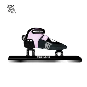Oem/Odm Professionele Handgemaakte Carbon Fiber Ice Speed Skates Korte Track Racing Ice Speed Skates