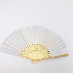 Elegante Abanico de Encaje con Mango de Madera, Estilo Bohemio, Accesorio de Boda, Esencial para Ceremonias al Aire Libre, Accesorio para Fotos - Product Image 1