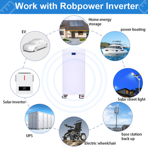 เซลล์เกรด A แบบ Long Cycle สต็อก EU 48V 51.2V 200Ah 5Kwh 10Kwh LiFePO4 ตู้ติดผนังสำหรับพลังงานแสงอาทิตย์ภายในบ้าน เหมาะสำหรับบ้านพักอาศัยห่างไกล - Product Image 4
