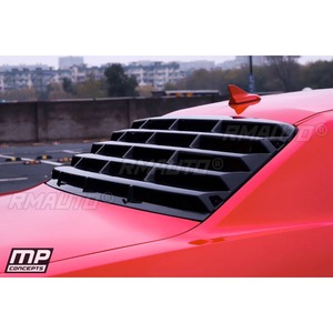 For MP Dodge Challenger Car Side Rear <b>Window</b> Louver Shutter <b>Cover</b> Body Kit Car Accessories - Product Image 5