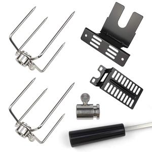 <span class=keywords><strong>Motor</strong></span> de ahumador de barbacoa Dese, Kit de parrilla rotativa de acero inoxidable con <span class=keywords><strong>motor</strong></span> de Metal de parrilla de pellets <span class=keywords><strong>para</strong></span> máquina de parrilla de diferentes tamaños - Product Image 4