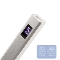 Lámpara LED Portátil para Uñas con Fuente de Luz Dual de 365+405nm para Curado UV Rápido de Esmalte en Gel, Modelo 2086