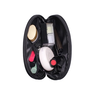 Trousse de Maquillage Tendance à Motifs Hawaïens avec Fermeture Éclair, Design Élégant en Forme de Coquillage, Sac de Toilette Personnalisé - Product Image 4
