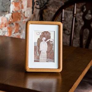 Tùy chỉnh tên bằng gỗ khung ảnh đám cưới Acrylic khung ảnh treo tường A4 khung gỗ rắn - Product Image 4