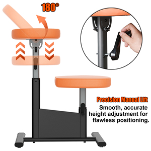 Soporte de Brazo Ajustable Profesional de Metal para Tatuajes, Mesa de Trabajo Integrada, Altura Estable y Personalizable para Estudios de Tatuadores - Product Image 4