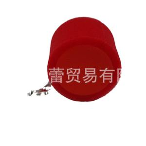 Red Carbon Air <b>Filter</b> with Straight-Mouth <b>Sponge</b> for ATVs Off-Road All-Terrain Vehicles for Cars-New and Used - Product Image 1