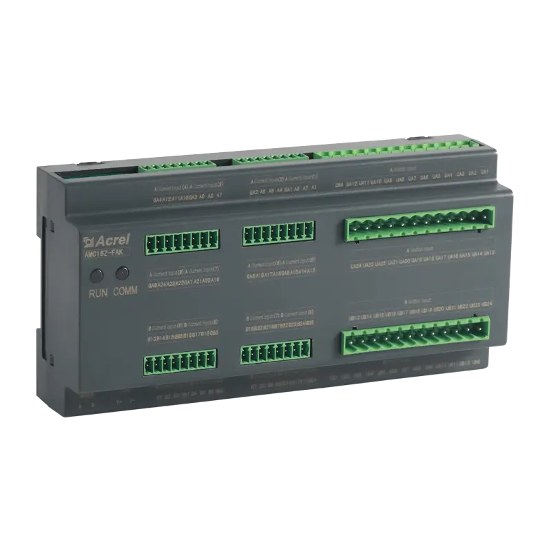 Acrel 데이터 센터 AC IDC 분지 회로 감시를 위한 RS485 Modbus 의정서 AMC16Z-FAK24 를 가진 다 회로 에너지 미터