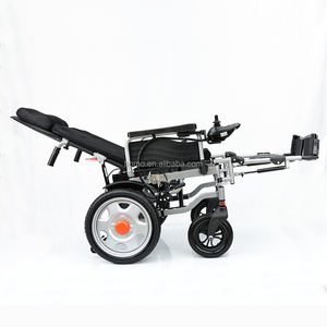 ゾーシャイン 250W×2 デュアルモーター 電動車椅子、多機能調整可能折りたたみ式電動車椅子（リクライニング式背もたれ付き） - Product Image 5