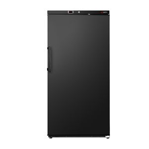 Refrigerador de Almacenamiento Gastro ECO Reach-In de GGM - 600 Litros - Una Puerta - Descongelación Automática - Eléctrico - Puerta Interior de Plástico - Negro+4C - Product Image 3