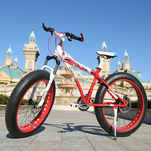 Vélo à gros pneus en alliage de 26 pouces avec vélos à gros pneus Vélo à <span class=keywords><strong>neige</strong></span> pas cher à vendre Importation de vélos de Chine Fatbike - Product Image 3