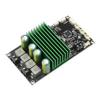 Module amplificateur audio BT DC 9-32V avec égaliseur et amélioration des basses, double canal 2x150W, prend en charge la réglage via application mobile