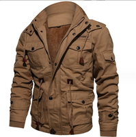 2023 automne/hiver hommes à capuche et polaire épais brodé manteau grande taille hommes coton lavage veste manteau