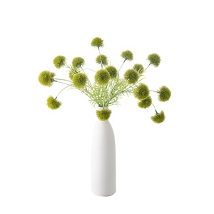 Flor de Diente de León Artificial Winona, PVC Verde, Decoración Realista para Bodas, Estilo INS, Comercio Electrónico Transfronterizo - Product Image 5