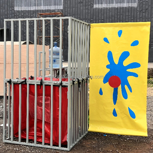 Jeu de dunk tank gonflable de haute qualité, pas cher, pour l'été, pour enfants et adultes - Product Image 2