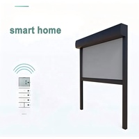 Panneau d'extérieur motorisé à lamelles anti-pluie auvent de jardin auvent de patio gazebo à revêtement par poudre pergola bioclimatique en aluminium
