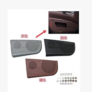 Mercedes-Benz W221 S-Class Driver Side Door Speaker Grille Cover Gray Brown Black <b>ABS</b> 2006-2013 - Product Image 1