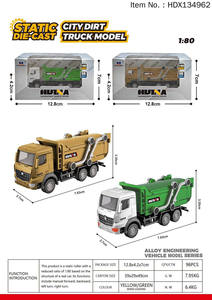 <span class=keywords><strong>Camion</strong></span>-<span class=keywords><strong>grue</strong></span> en alliage HDX, modèle miniature de <span class=keywords><strong>camion</strong></span> de pompiers à rétrofriction, échelle 1:80, en promotion - Product Image 6