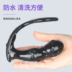 Prostate Massager Silicone <b>Remote</b> Control <b>Vibrating</b> Anal Plug For Men Adult Stimulation Toy - Product Image 4