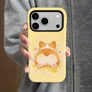 Coque de protection intégrale anti-chute pour iPhone 17 Pro Max, motif <span class=keywords><strong>Corgi</strong></span>, nouvelle collection pour hommes et femmes, avec protection des objectifs - Product Image 2