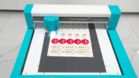 Nouveau coupe-carton à double tête numérique Teneth conçu et coupeur à plat d'autocollant