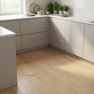 Planchers en bois de <span class=keywords><strong>chêne</strong></span> blanc haute performance avec stabilité multicouche et finition mate UV invisible pour intérieurs haut de gamme - Product Image 5