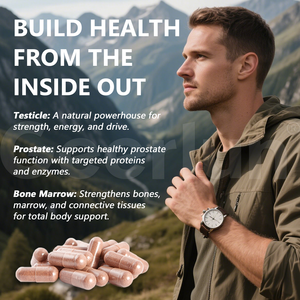Cápsulas de Complejo de Hierba de Pastoreo de Marca Privada, Energía Natural y Apoyo a la Vitalidad de la Próstata, Cápsulas para la Optimización Masculina, Suplemento Dietético - Product Image 4