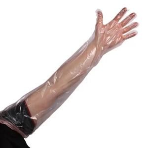 Gants d'insémination artificielle <span class=keywords><strong>Semenax</strong></span> Volume LDPE+EVA 90cm pour la collecte de sperme vétérinaire - Product Image 6