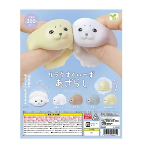 Moda Anti estrés alivio personalizado Animal Set cápsula juguete Squeeze Kawaii juguetes sello
