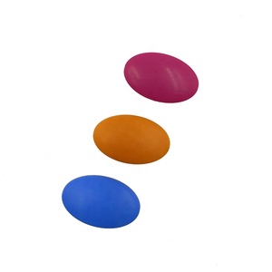 Perle in Silicone Morbido di Grado Alimentare a Forma di Ellisse per Dentizione Neonati, Collane Fai-da-Te e Clip per Ciuccio - Product Image 1