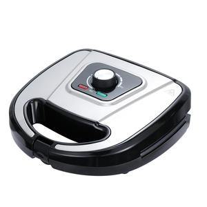 Machine à gaufres, sandwichs et gâteaux 3-en-1 réglable, pour petit-déjeuner, biscuits et beignets, électrique, en acier inoxydable et ABS, 750W, 110V, économe en énergie - Product Image 2