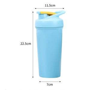 Insulated Double Wall Stainless Steel <b>Protein</b> Shaker <b>Bottle</b> 24oz with Mixer Ball for Gym and Travel Use Leakproof - Product Image 4