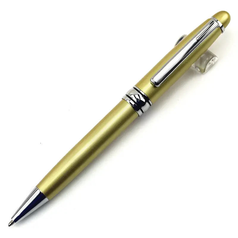 High Quality Custom Color and Logo Metal Ball Pen Promo 1.0mm Writing Width