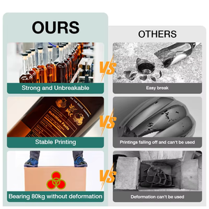 Bouteille en verre de luxe JB GLASS de 700 ml, forme bouteille, avec bouchon <span class=keywords><strong>Guara</strong></span>, haute qualité, réutilisable, pour stockage de vodka, tequila, gin, personnalisable, ISO9001 - Product Image 5