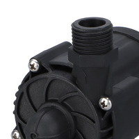 Mini pompe submersible silencieuse 12V 24V DC pour distribution de liquides, jet rotatif, distribution de ciment, eaux usées GPL