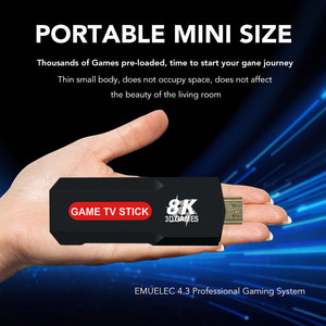 TV kutusu X2 artı 8K <span class=keywords><strong>Retro</strong></span> Video oyunları Android 12 konsolu ile kablosuz denetleyici 64G 30000 oyun çift WiFi 5G simülatörü PS1 için - Product Image 2