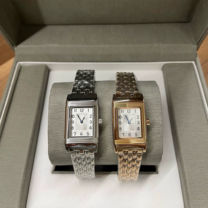 <span class=keywords><strong>Orologio</strong></span> <span class=keywords><strong>da</strong></span> <span class=keywords><strong>Polso</strong></span> di Lusso Serie Classica Flip, Cassa in Acciaio Inossidabile, Movimento <span class=keywords><strong>al</strong></span> Quarzo, Cinturino in Vera Pelle, Personalizzazione Designer - Product Image 4